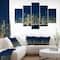 Designart - San Francisco Skyline at Night - Cityscape Canvas Print